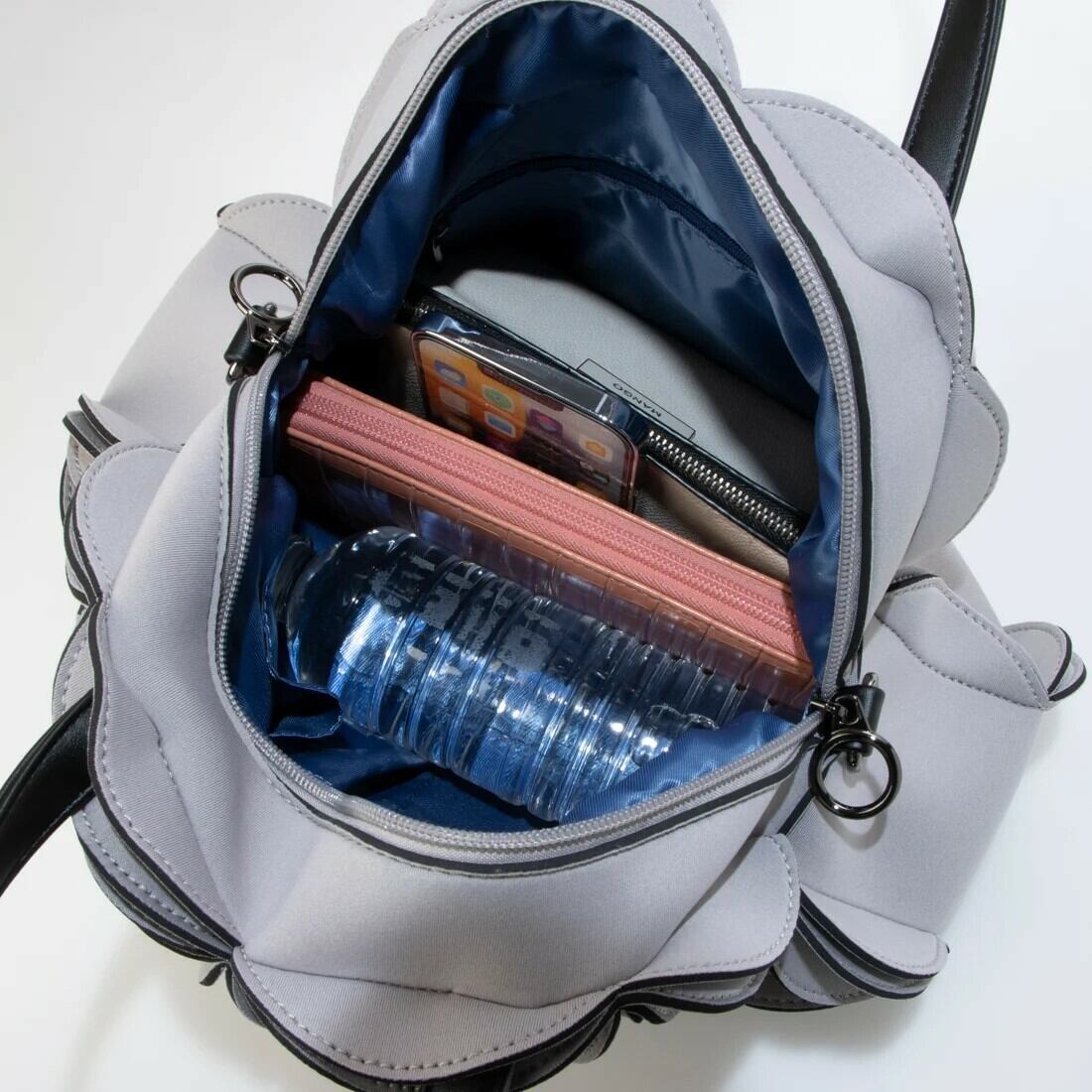 ネオプレーン3Dフラワー 2WAYミニボストンバッグ | nanafuku