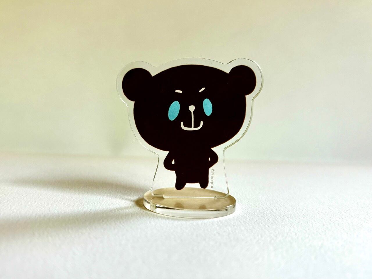 アクリルスタンド：ブラックおやまくま | おやまくまのおみせ
