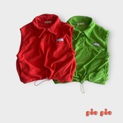 Pie 25/SP Sweet-and-sour terry vest