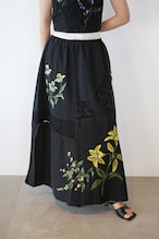 vintage lace skirt cherry