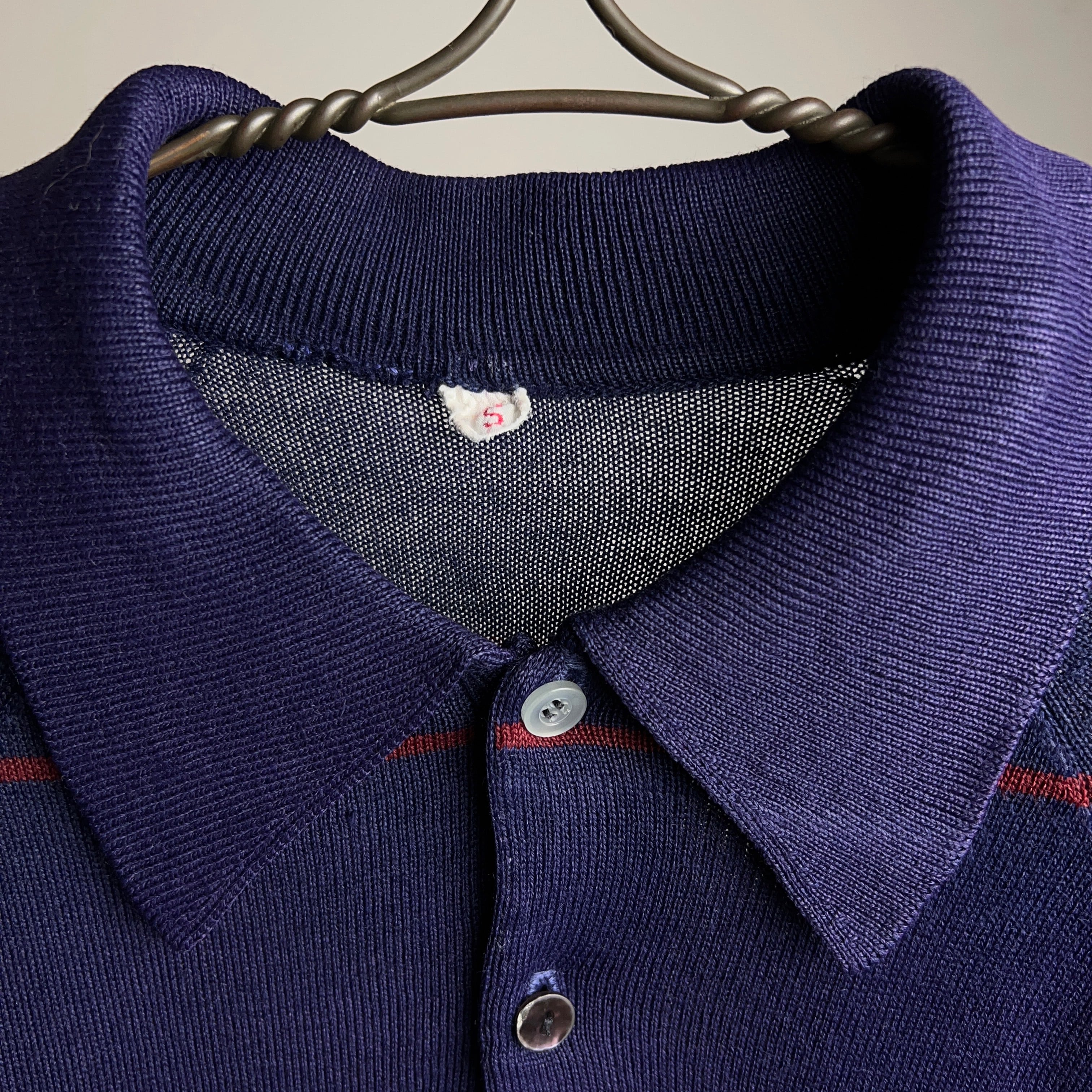 60's~70's KNIT POLO SHIRT【0707A13】【送料無料】 | 【公式】Thrift