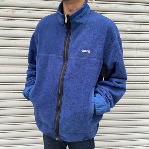90s USA製　パタゴニア　パーシャルエクリプスジャケット　PEF フリース