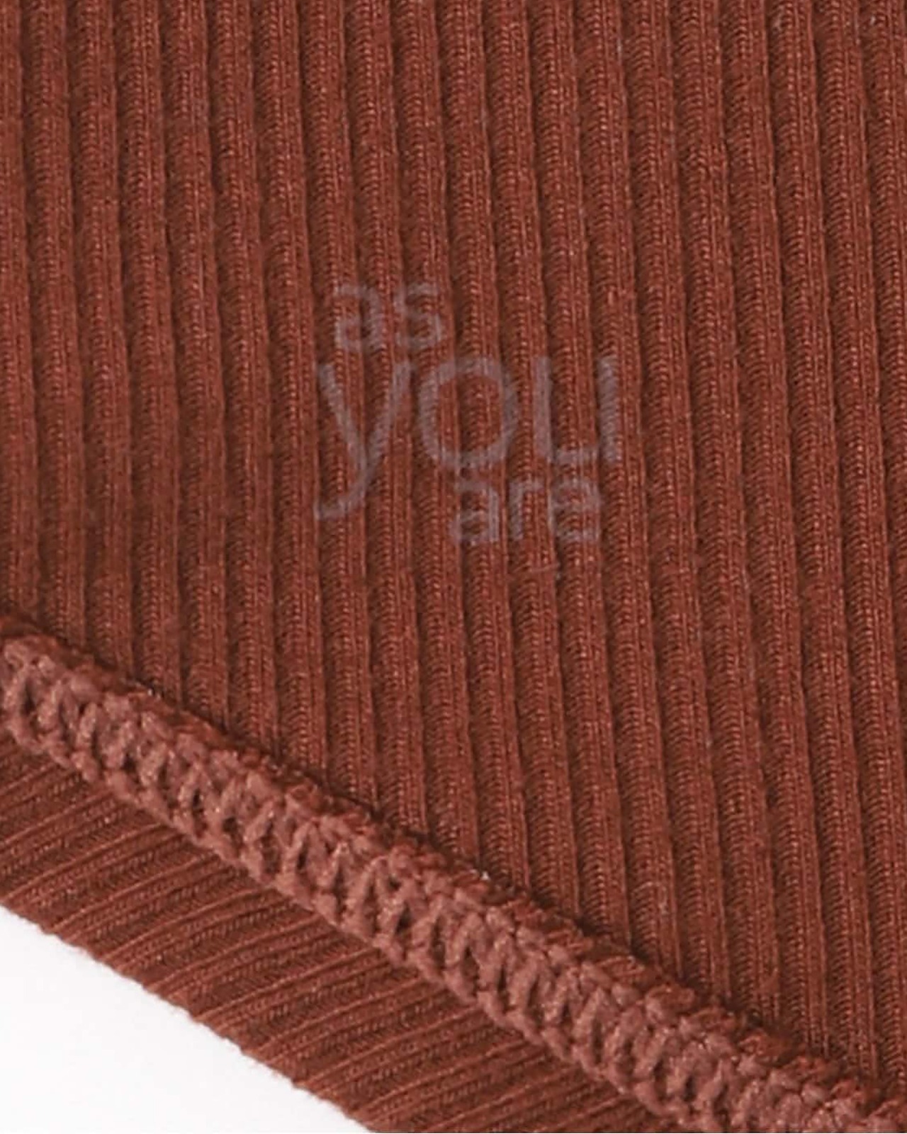 EMILY WEEK × Reiko Akamine  / as you are Bra Tank top-Brown