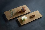 TSUKI-JIRI WOOD PLATE S  oak-Flat　WP-01