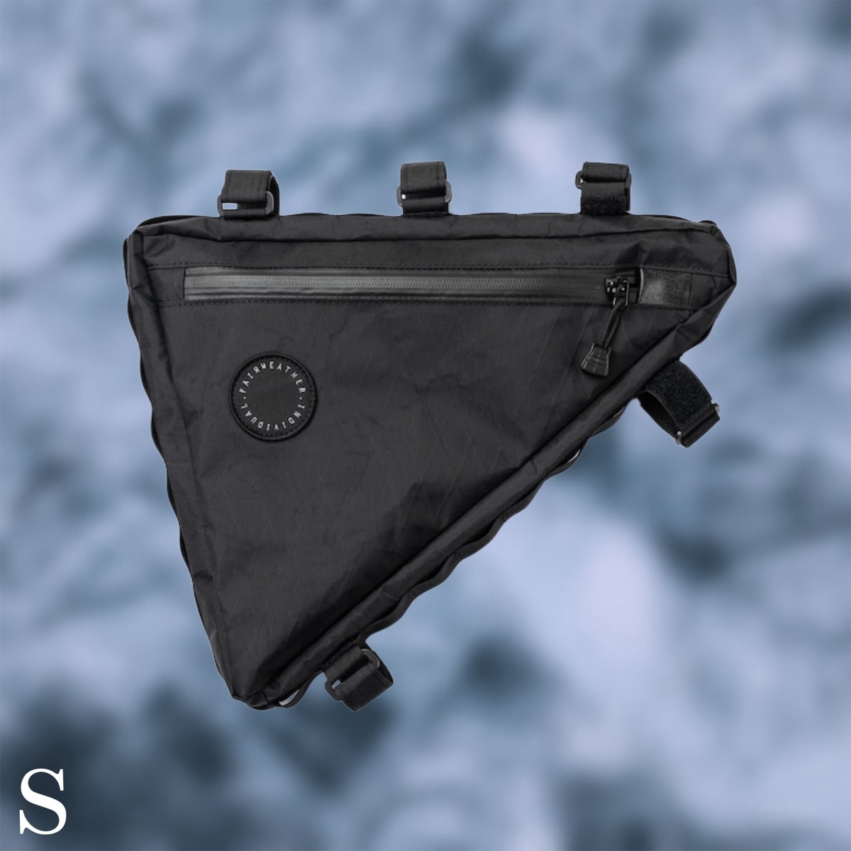 ハンドメイドフレームバッグ X-PACブラック 42cm FAIRWEATHER】FRAME 
