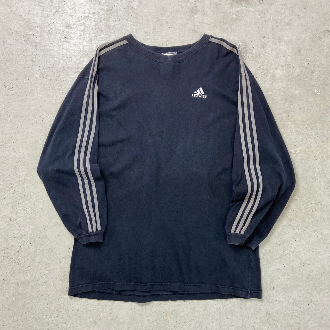 90年代~00年代 adidas アディダス パフォーマンスロゴ ロングTシャツ 