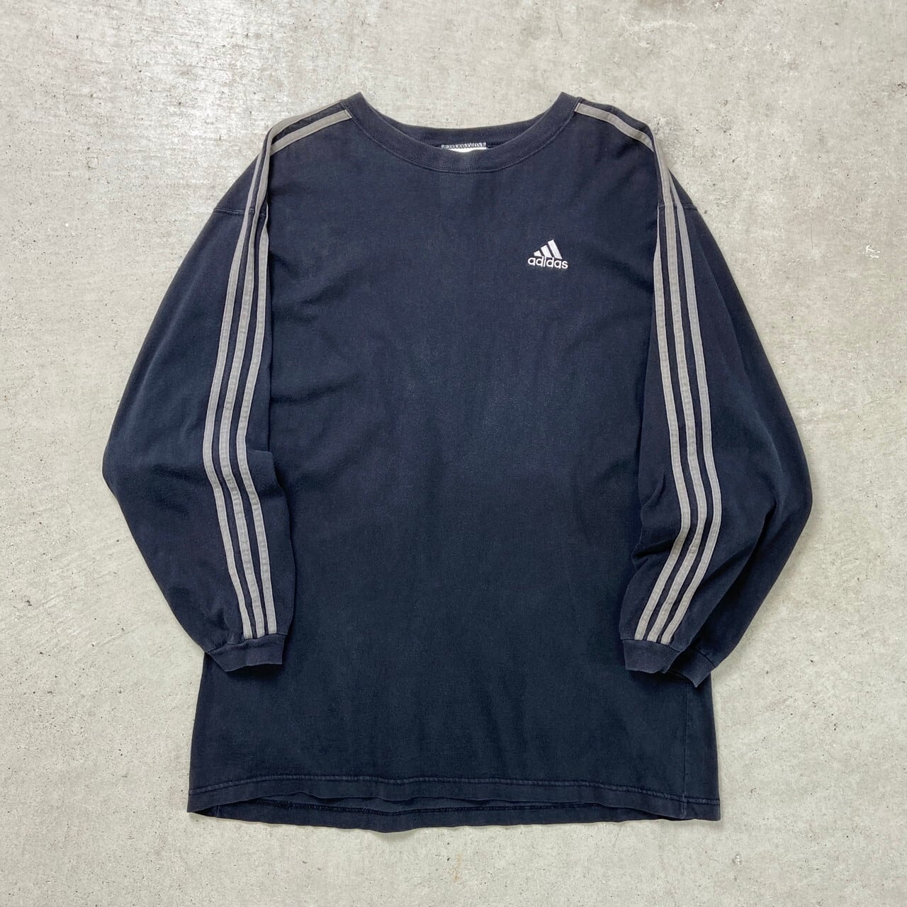 90年代~00年代 adidas アディダス パフォーマンスロゴ ロングTシャツ 