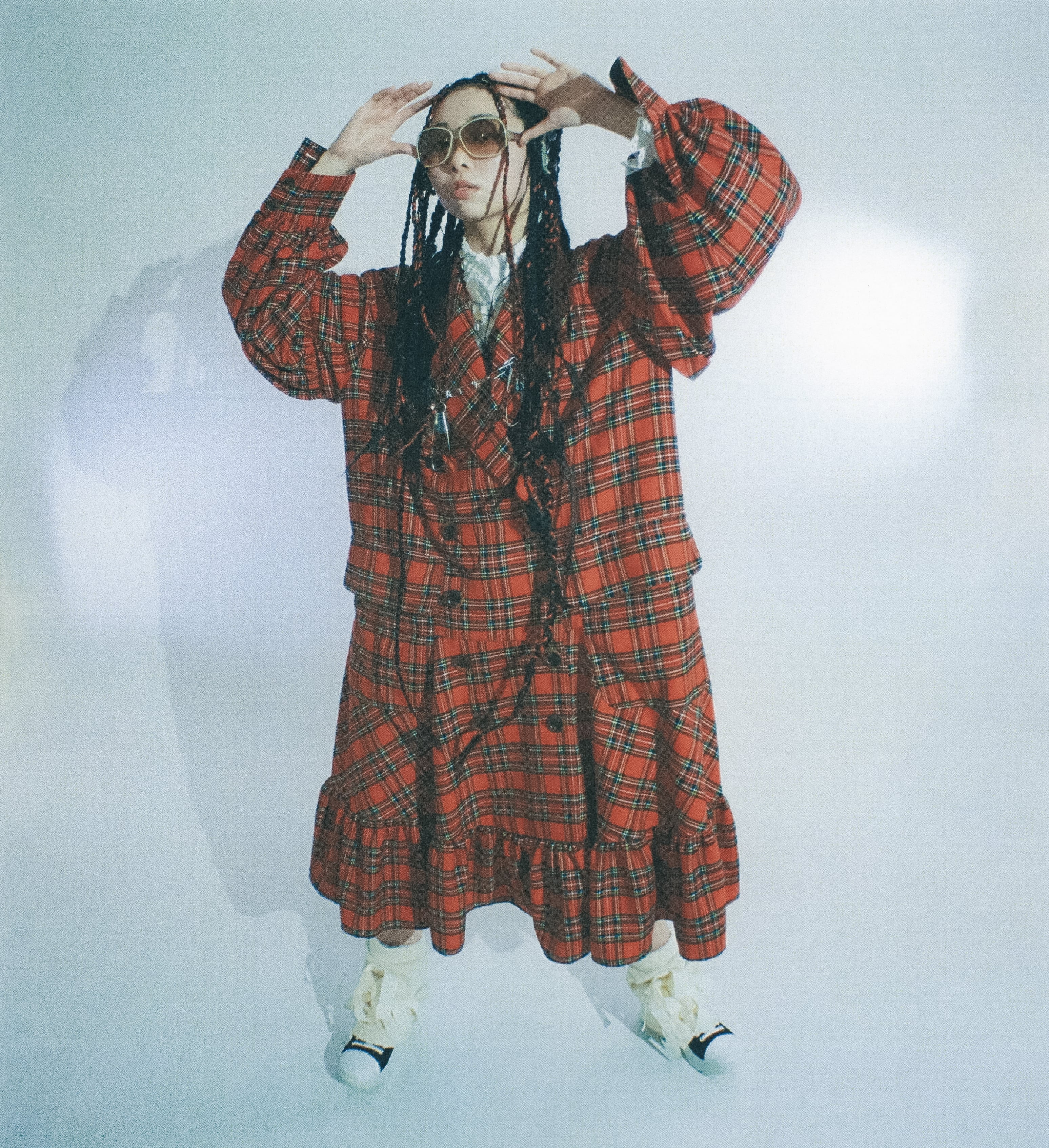 スーツワンピース　RED