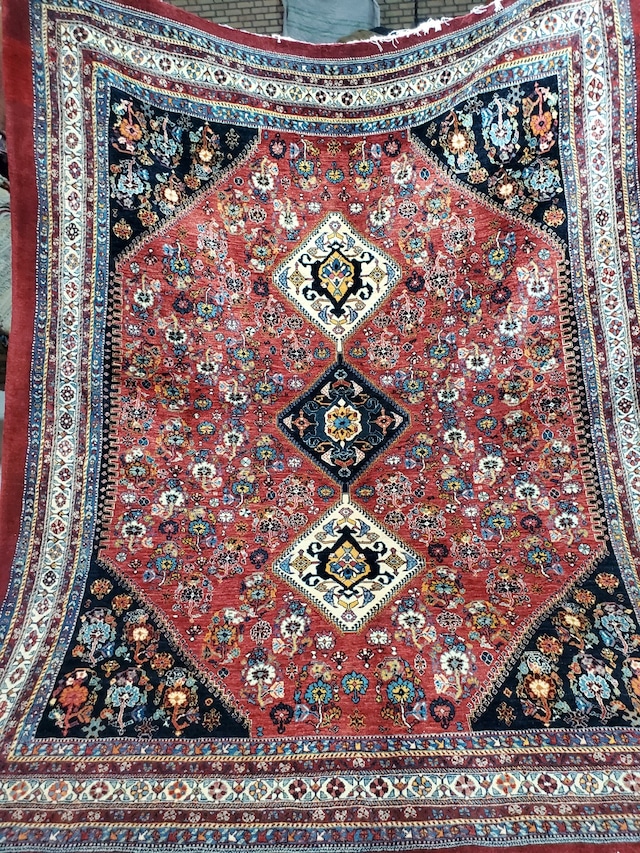 絨毯クエスト48【No.86】 ※現在、こちらの商品はイランに置いてあります。ご希望の方は先ずは在庫のご確認をお願いします。