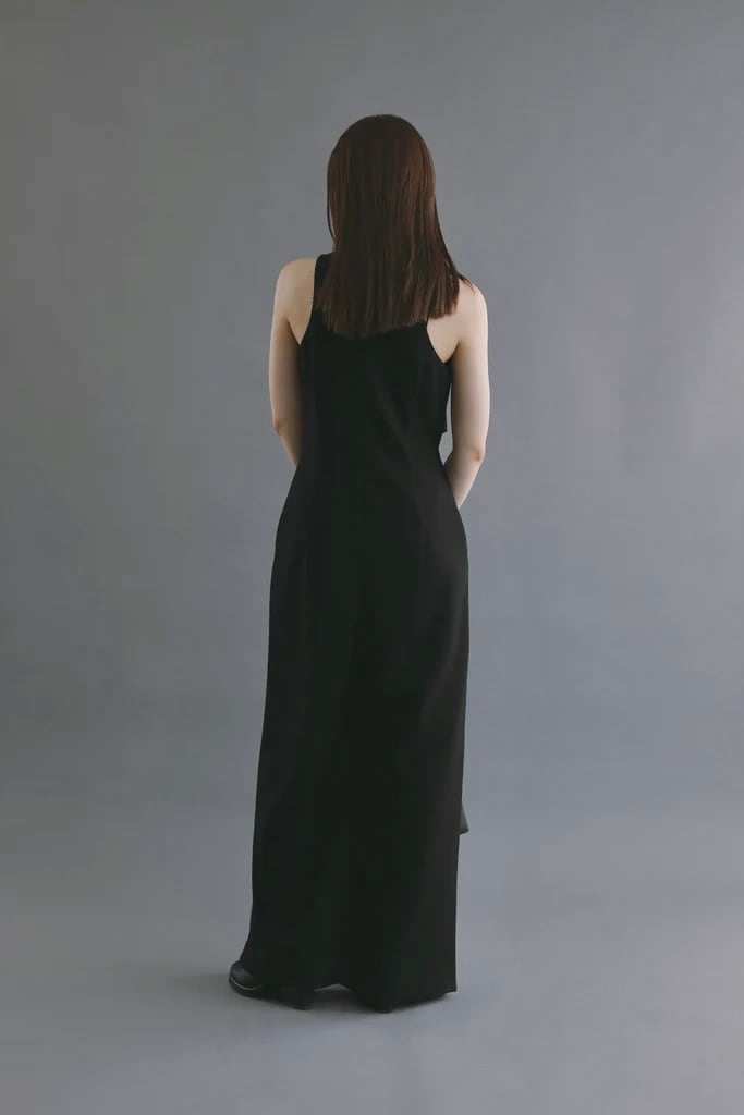 Louren waist twist dress Sサイズ　ブラック louren waist twist combinaison ウエストツイストコンビネゾン Black