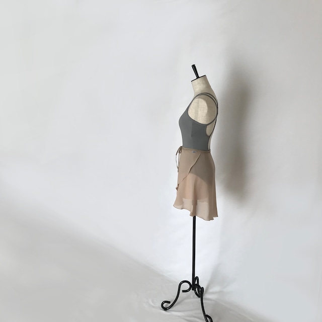 ❖"Fiorina" Ballet Wrap Skirt - Nude Ⅲ（ ヌードⅢ ）