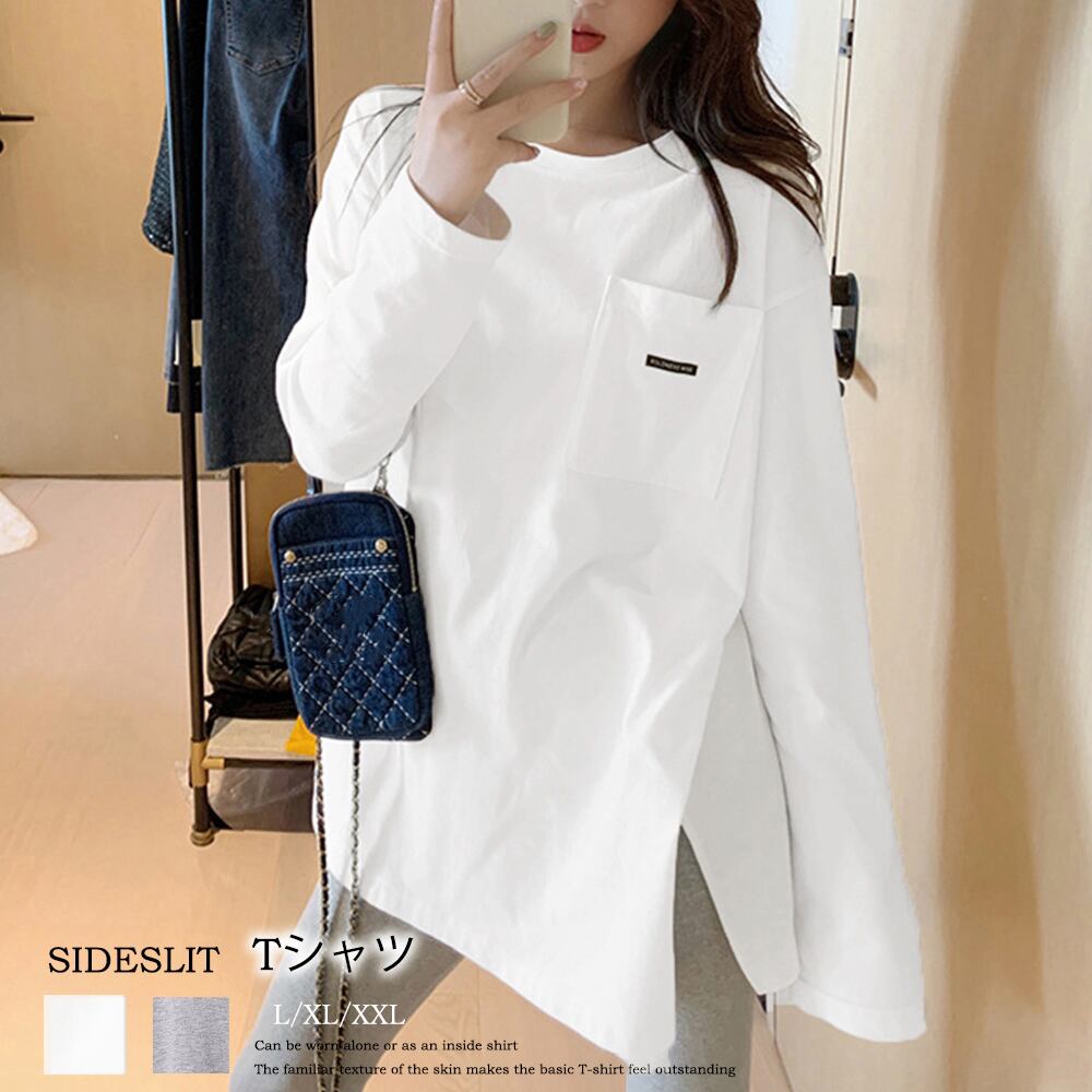 チュニック ロングtシャツ レディース