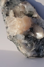アポフィライト & スティルバイト & カルセドニー 「光の桃雫」| Apophyllite Stilbite  Chalcedony◇ 天然石・鉱物・パワーストーン・原石 | st00189