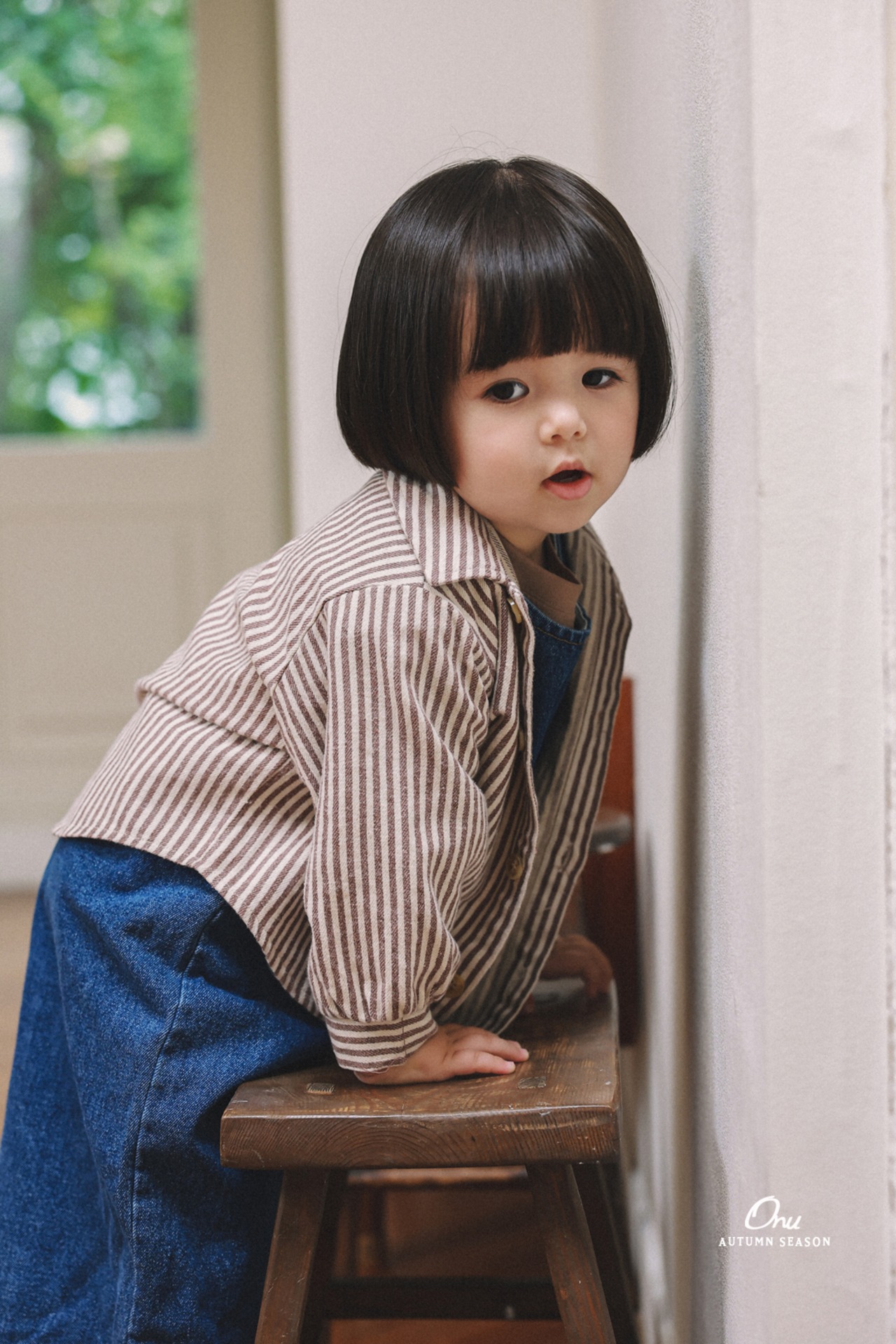 韓国子供服 / ONU / 26Autumn / ナチュラルシャツ / 秋服 *12M~XL *