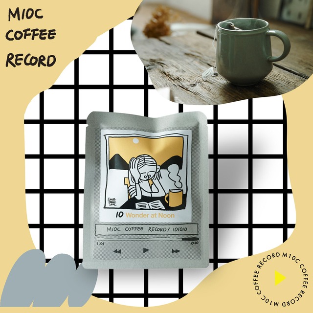 M10C COFFEE RECORD (10 Wonder at Noon)　３個セット
