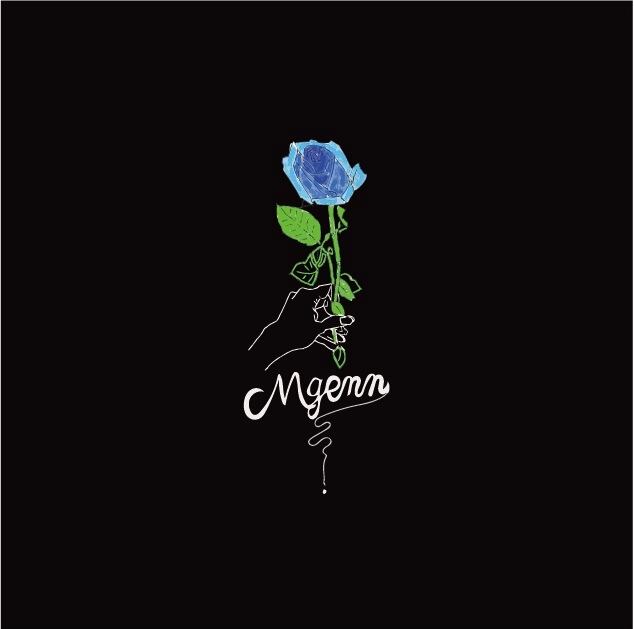 薔薇ロゴ001 ロングTシャツ | MGENN