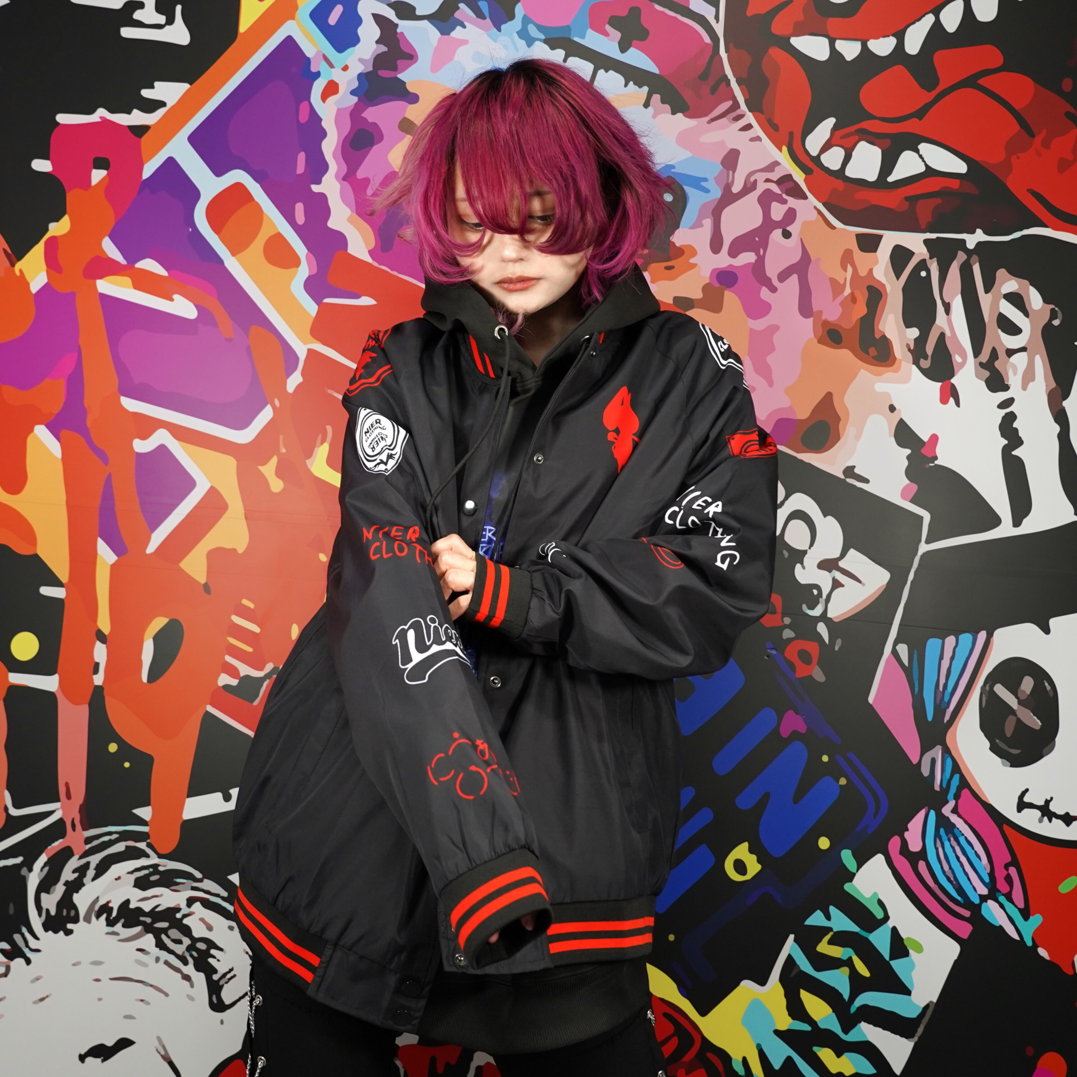 高品質内ポケット付きブルゾンジャケット【BEAST GIRL】 | NIER CLOTHING