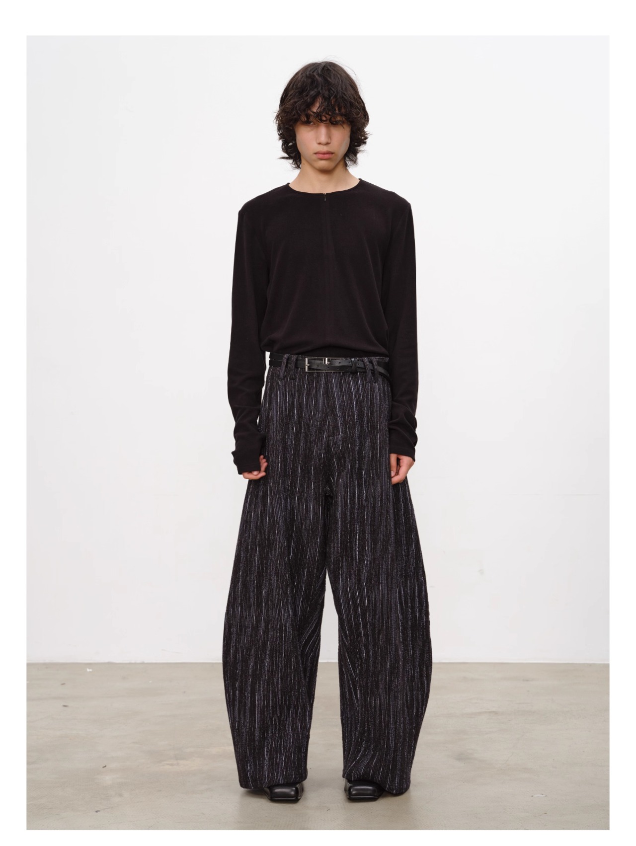 JCAESAR STUDIO Laced Square-Toe Shoes