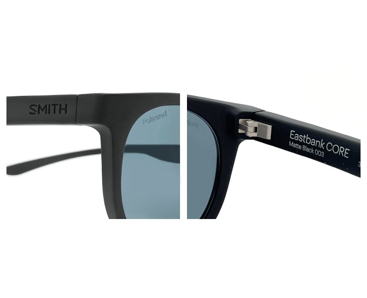 SMITH スミス 偏光サングラス Eastbank CORE Matte Black Polarized 