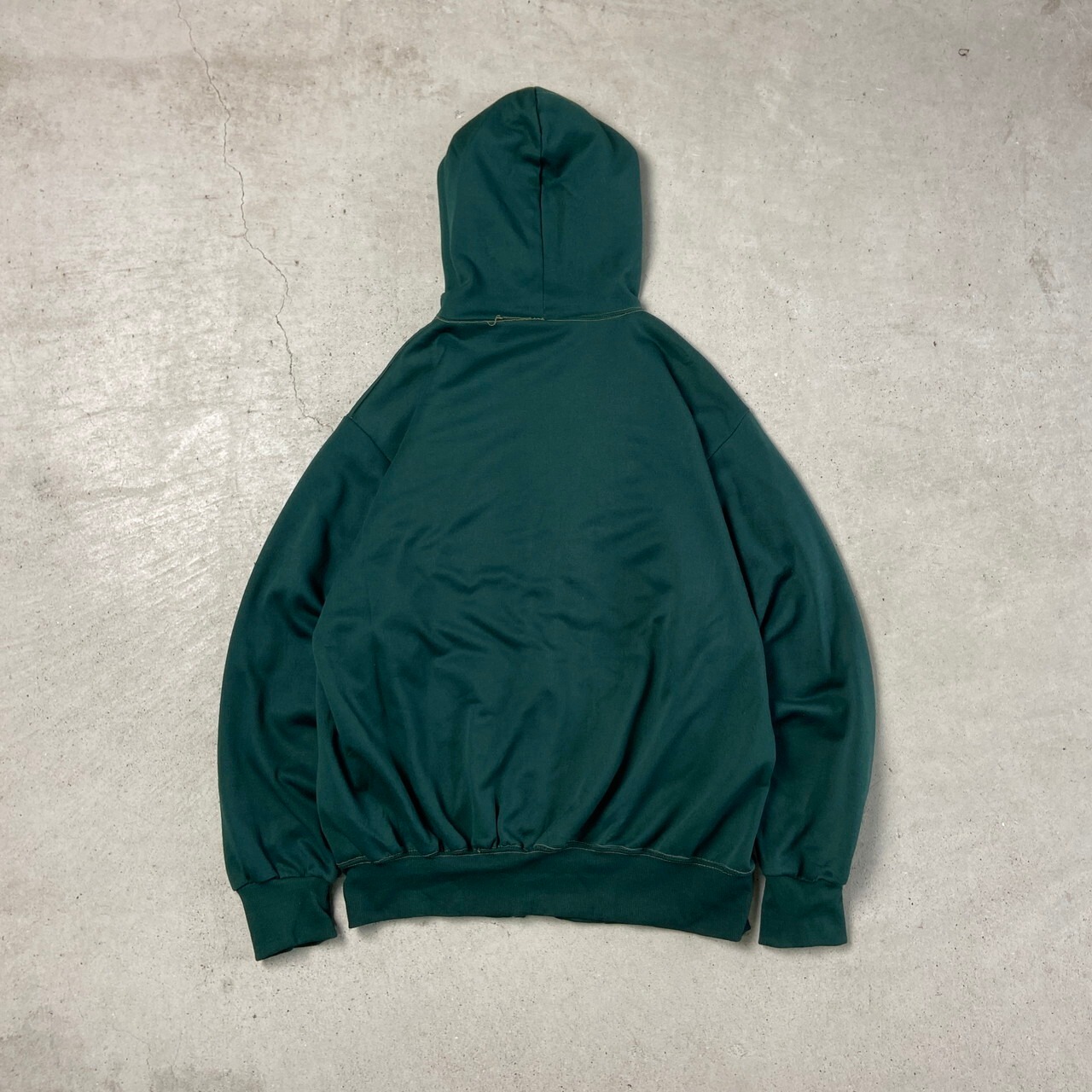 70年代〜 UNKNOWN フルジップパーカー 裏地サーマル ジャージ  