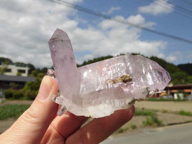 【送料無料】【高品質】メキシコベラクルス産アメシスト　no.1