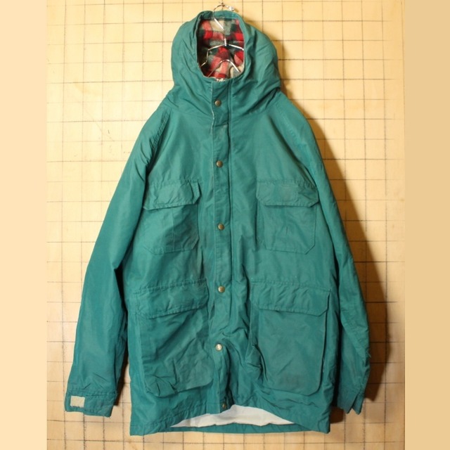 80s USA製 Woolrich ウールリッチ マウンテンパーカー メンズL 