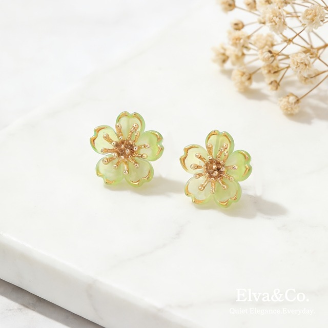 Airy Flower Pierce（エアリーフラワーピアス）