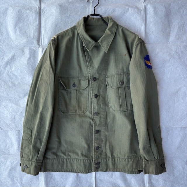 US Army M-41 HBT Shirt Jacket 46R 40s