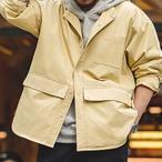 Long Sleeve Shirt Jacket ◇2color H0155