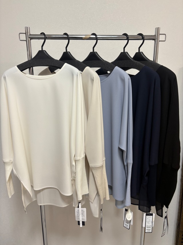 レーススリーブトップス　70050-4108