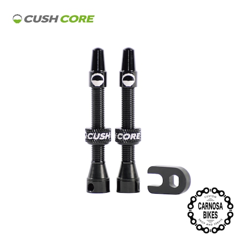 【CushCore】44mm TUBELESS VALVE SET [チューブレス バルブセット]