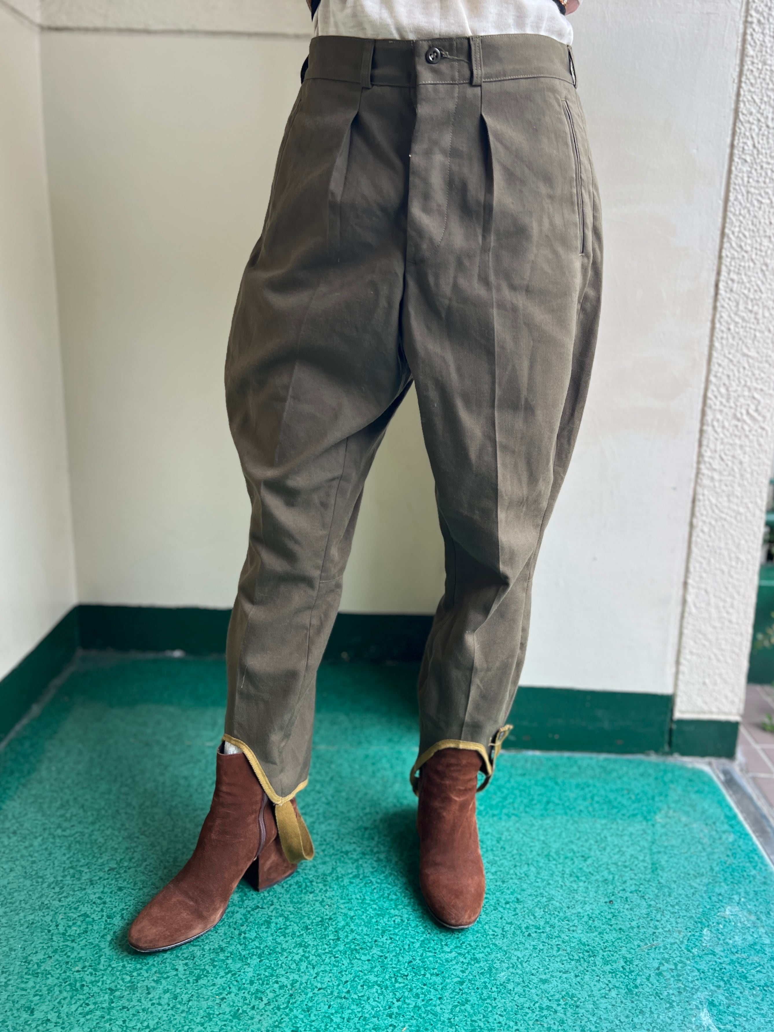 Dead stock 80's "Soviet Army" cotton wool pants