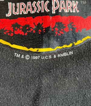 Vintage 90s M Movie T-shirt -Jurassic Park-