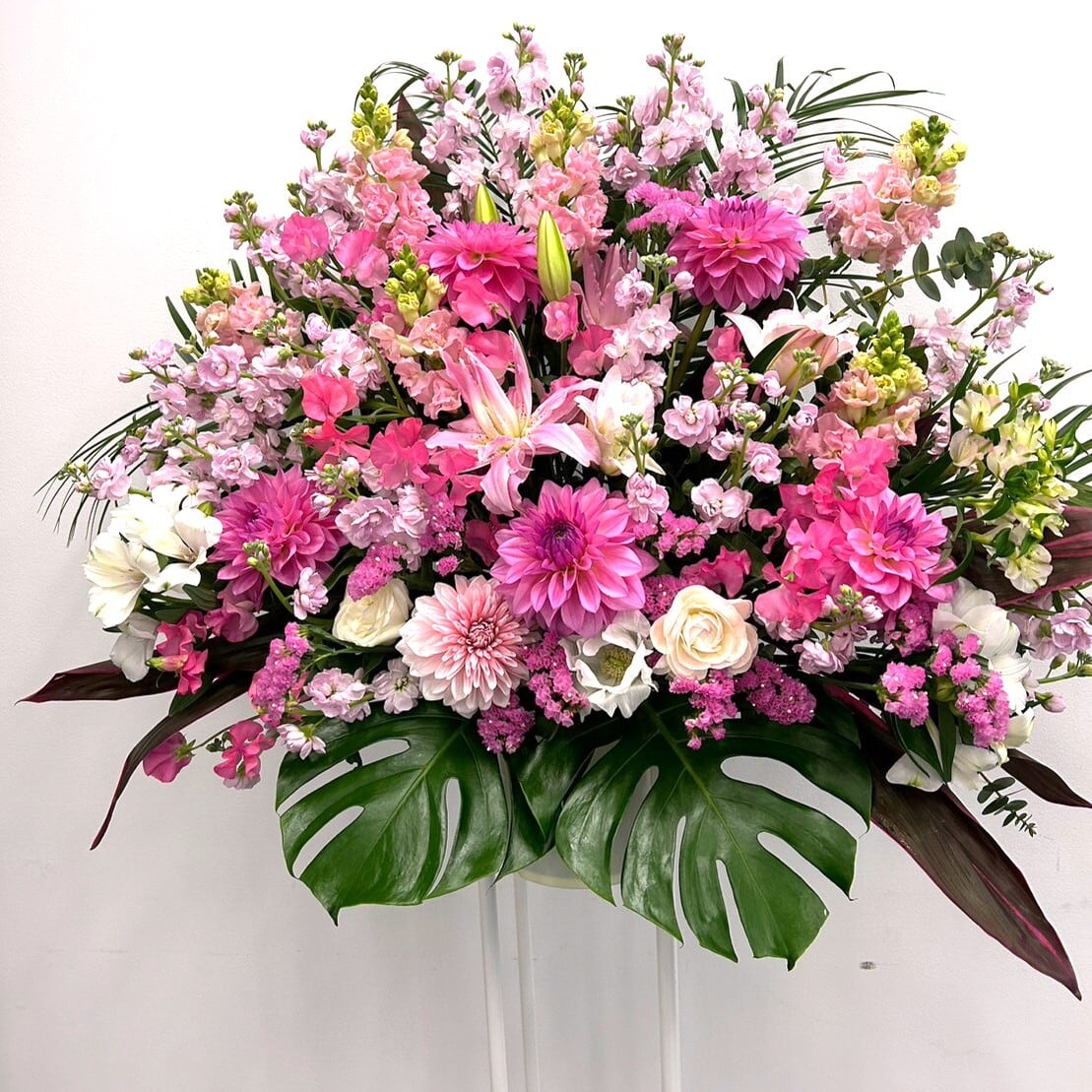フラワースタンド　　希少 フラワースタンド制作実績｜中洲花屋 ABCフラワー