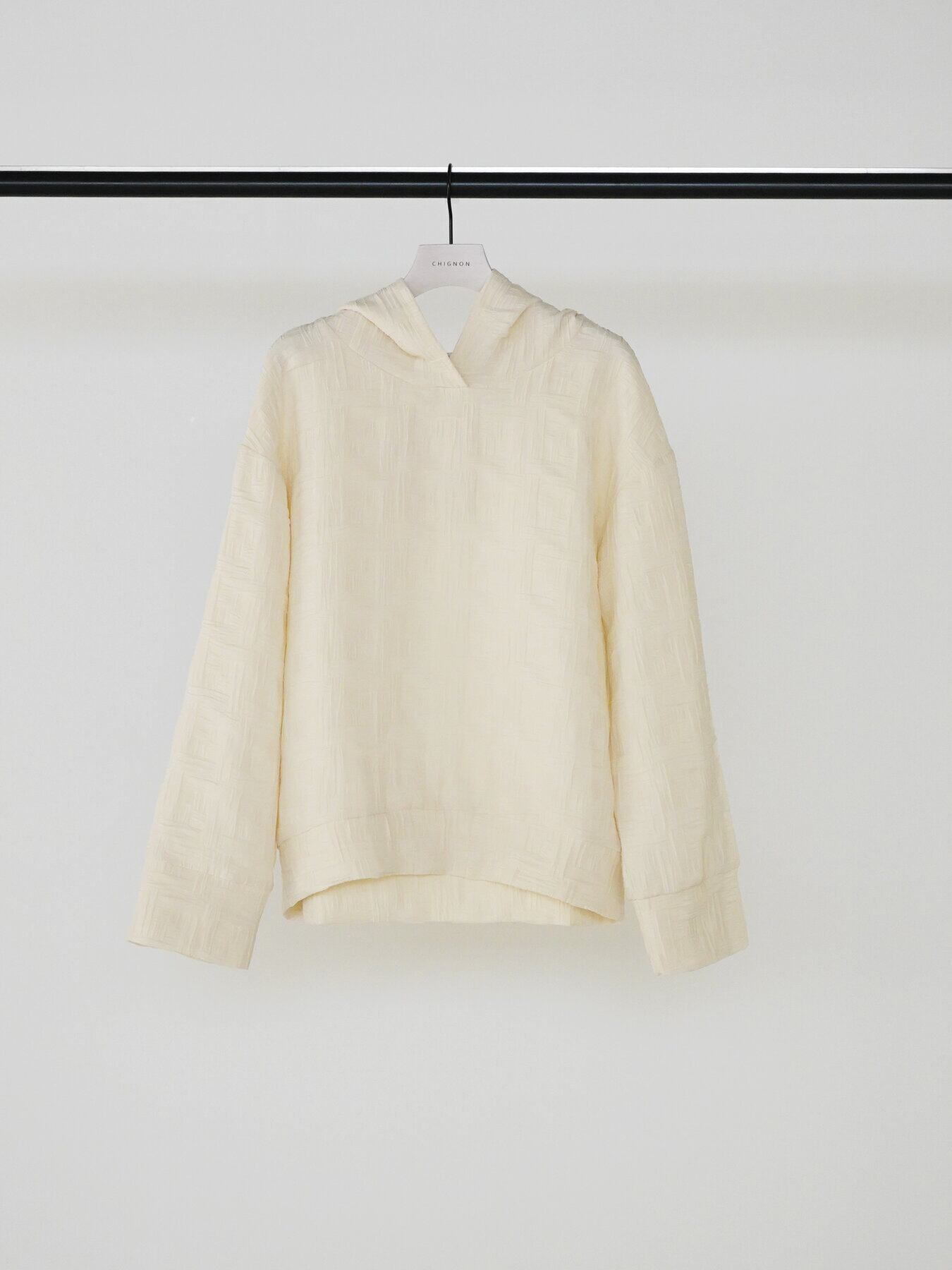 【9/下旬〜10/上旬入荷次第お届けのご予約】CHIGNON/シニヨン フクレチェックフーディーPO 1965-319KK F