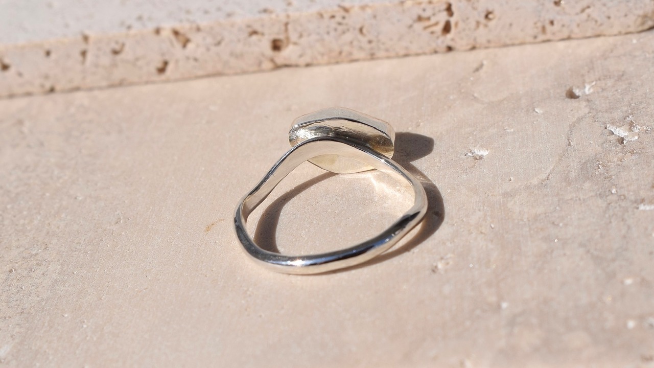 Harkimer diamond ring《silver925》【受注製作】