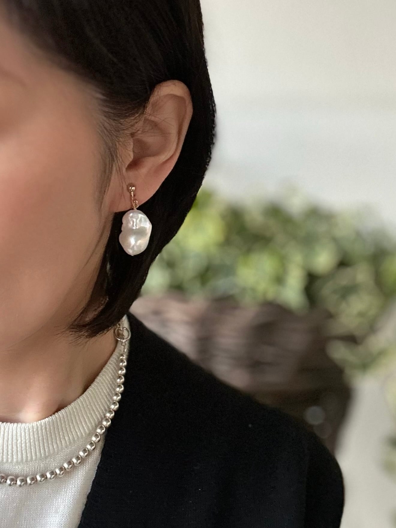 オイスターパールピアス・イヤリング | 上品なアクセサリー | こだわり