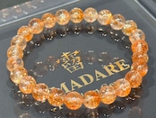 No.2356-1　【SS】サンストーンブレスレット