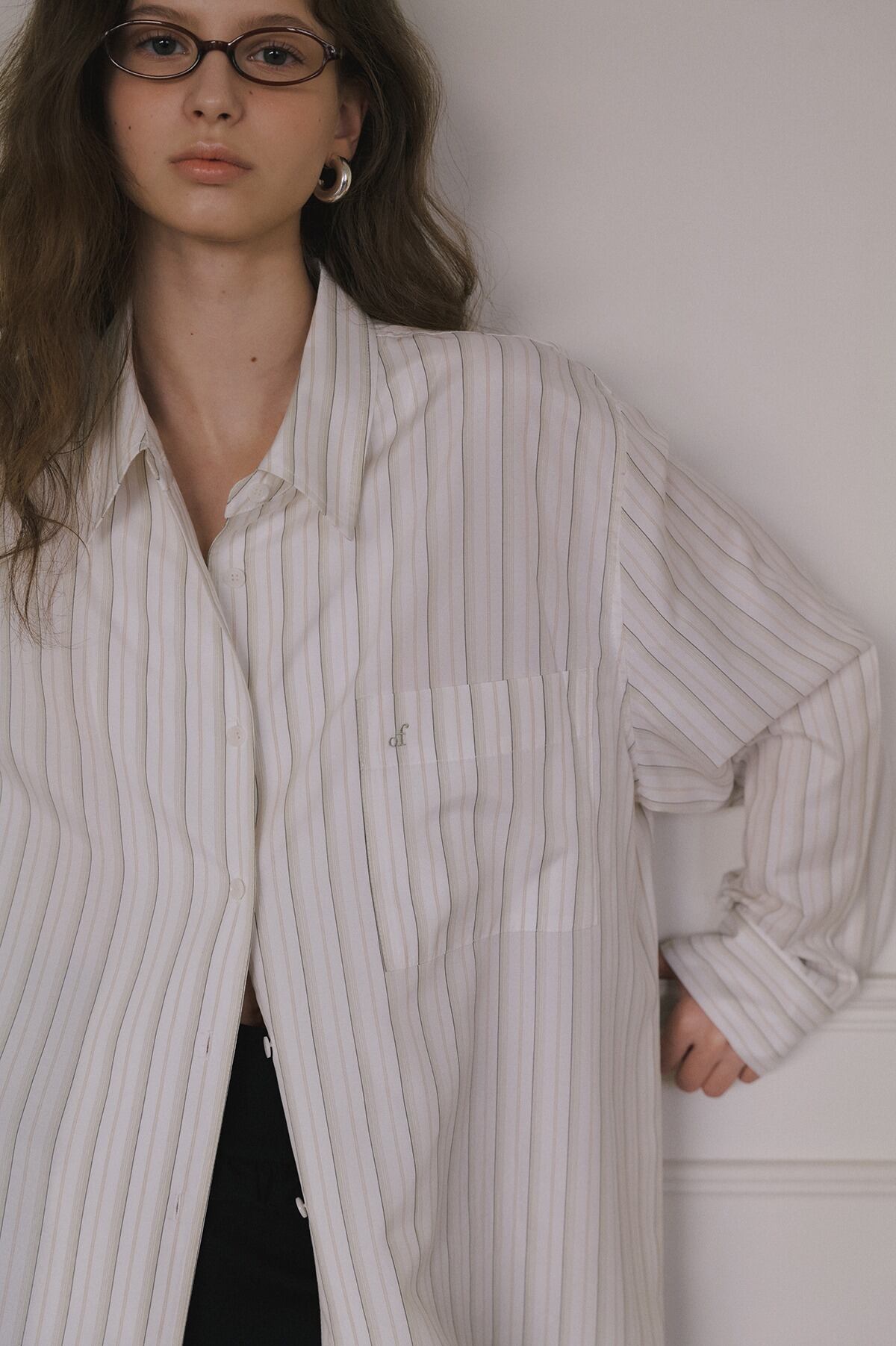 ☆LE SSERAFIM ユンジン 着用！！【OVERDUEFLAIR】COTTON OVERSIZED