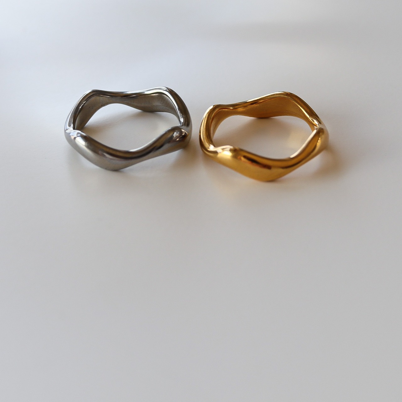 stainles wave ring SR189