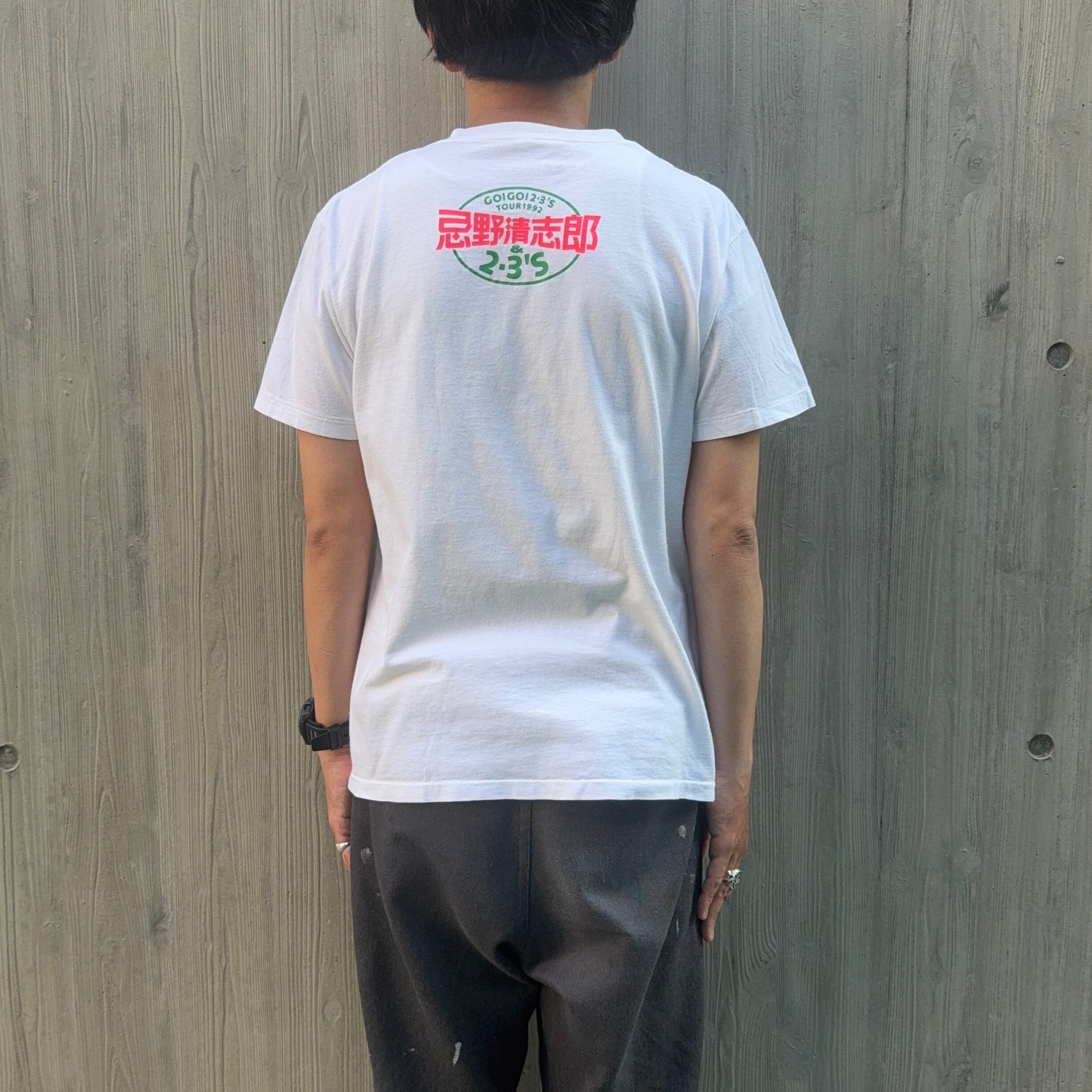 90's Vintage “忌野清志郎&2•3's” Made in USA Band Tshirt | 放課後の