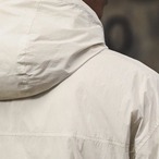 Hooded Long Sleeve Zip-Up Parker ◇4color H0548