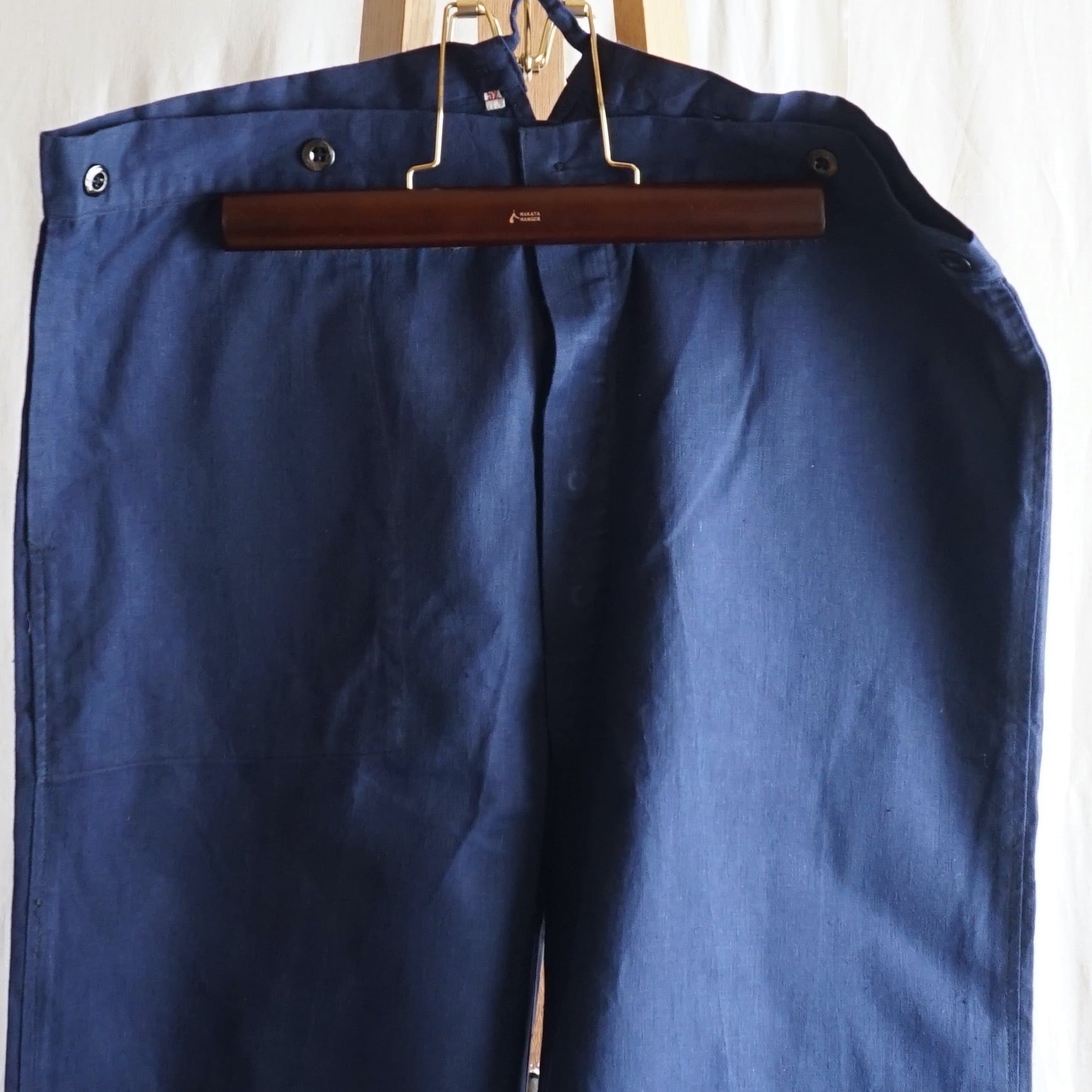 ドイツ ワークパンツ(DEAD STOCK) 40-50's Germany [C1644] | 古着屋