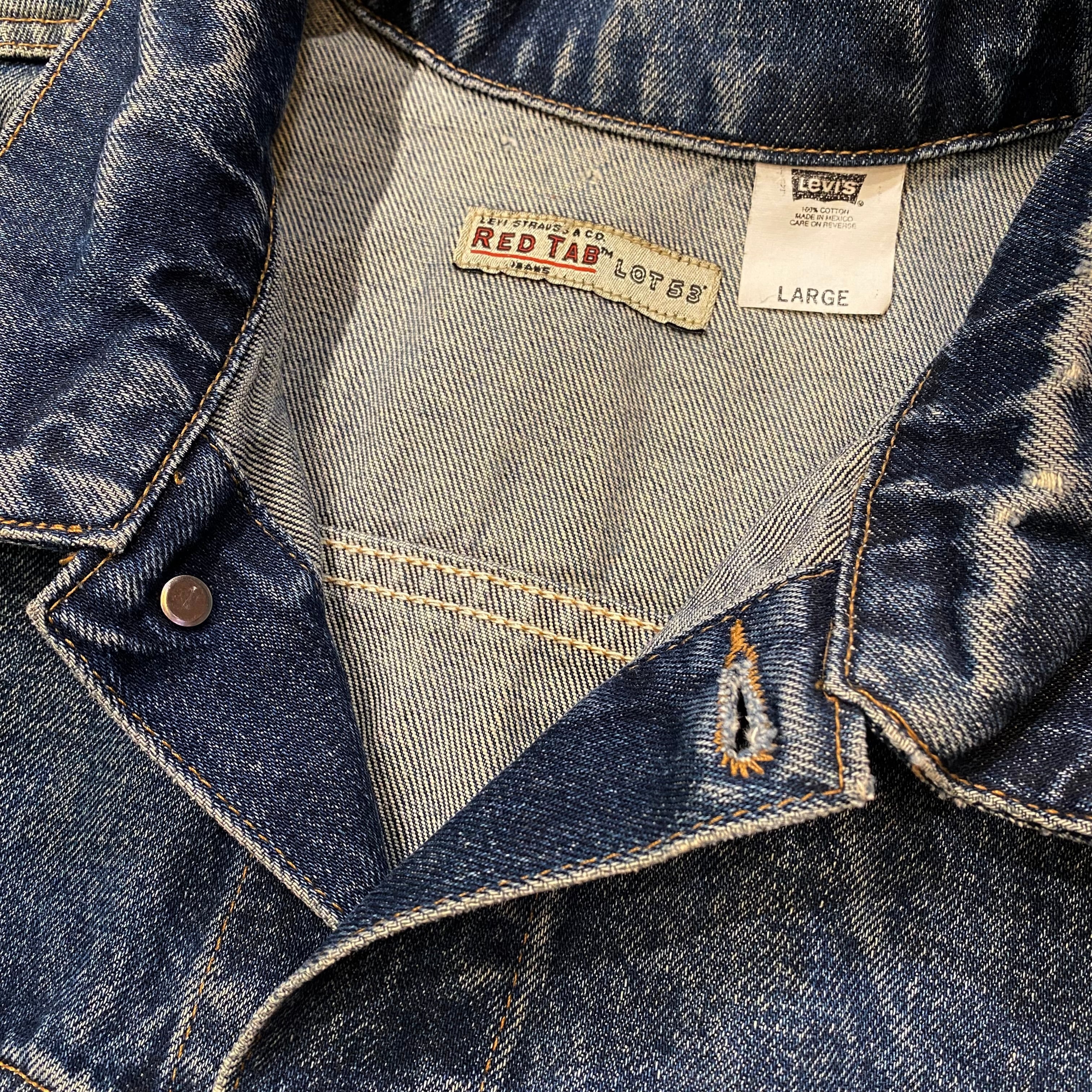90s LEVI'S RED TAB LOT.53 70509 1st 大戦 L リーバイス デニム 90s LEVI'S RED TAB LOT.53 70509 1st 大戦 L リーバイス デニム