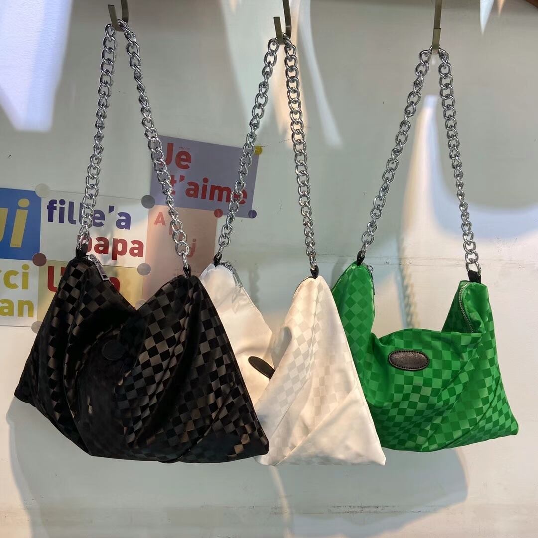 ブロックチェックバッグ　AS19-241