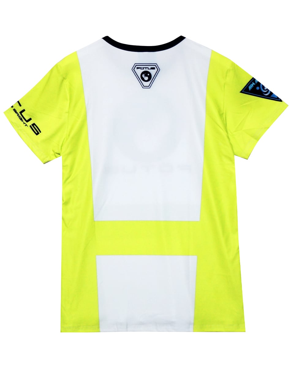 FOTUS フェトウス fotus 宇宙柄 サイクルトップス FÖTUS × AIKA ELECTRONICS ロングTee【WHITE】 ／AIKA ELECTRONICS