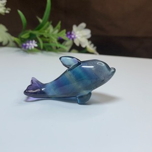 6.海のアニマル♪♪フローライトイルカ☆