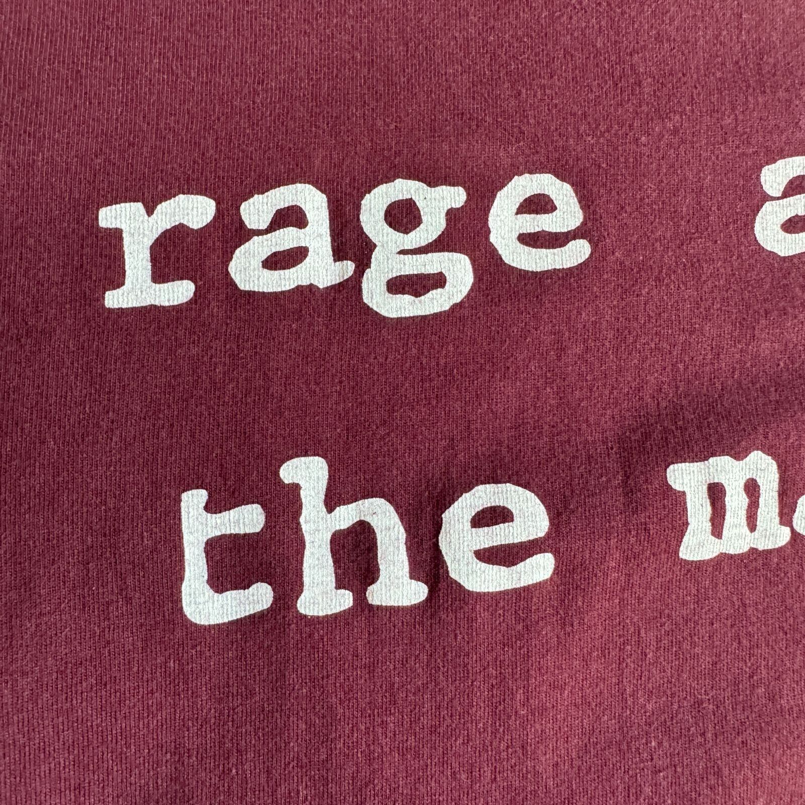 00s rage against the machine ロゴ プリント Tシャツ Lサイズ レイジ