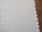 リネンナプキン イニシャルとハート型刺繍(穴・シミあり) 画像7