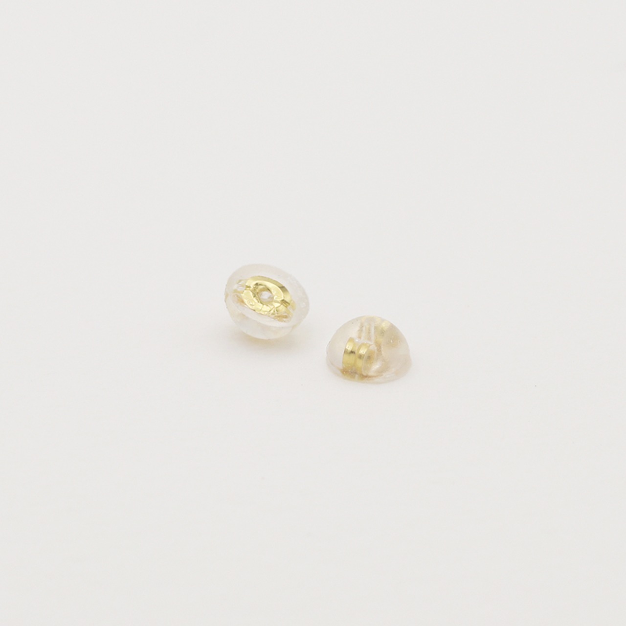 ハート&キューピッド H&C K18 バー 天然ダイヤモンド ピアス 0.30 